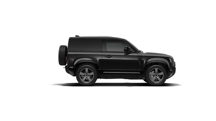 2025 Ny Land Rover Defender 90 Santorini Black 3.0 D250 Hard Top X-Dynamic SE