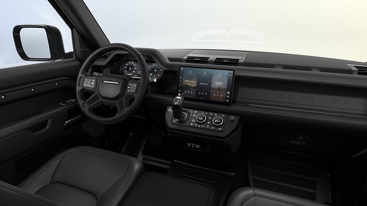 2025 Ny Land Rover Defender 90 Santorini Black 3.0 D250 Hard Top X-Dynamic SE