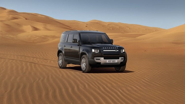 2025 SKLADOVÉ VOZIDLÁ Land Rover Defender 110 Čierna Santorini AWD D200 S