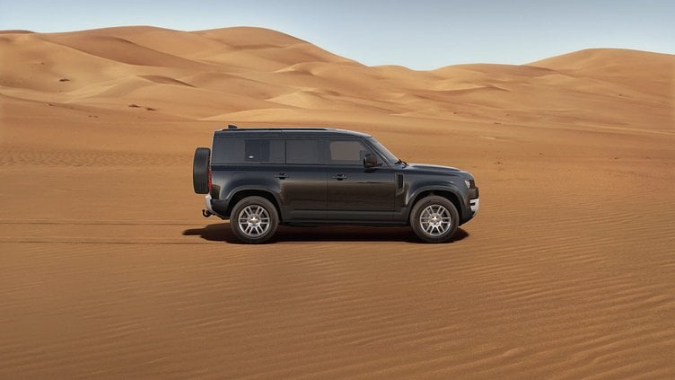 2025 SKLADOVÉ VOZIDLÁ Land Rover Defender 110 Čierna Santorini AWD D200 S