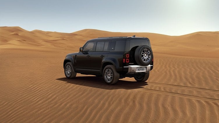 2025 SKLADOVÉ VOZIDLÁ Land Rover Defender 110 Čierna Santorini AWD D200 S