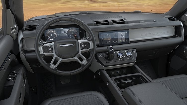 2025 SKLADOVÉ VOZIDLÁ Land Rover Defender 110 Čierna Santorini AWD D200 S