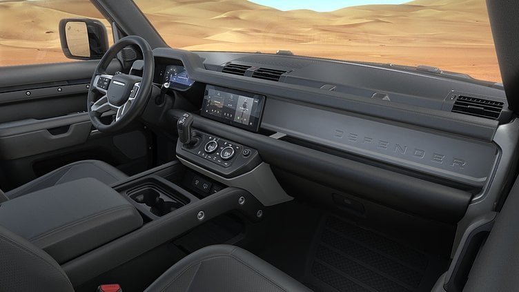 2025 SKLADOVÉ VOZIDLÁ Land Rover Defender 110 Čierna Santorini AWD D200 S