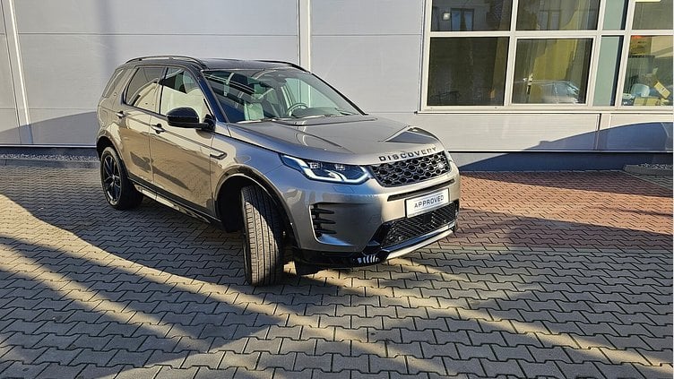 2024 Nowy Land Rover Discovery Sport Silicon Silver P200 Benzyna MHEV Standardowy rozstaw osi Dynamic SE