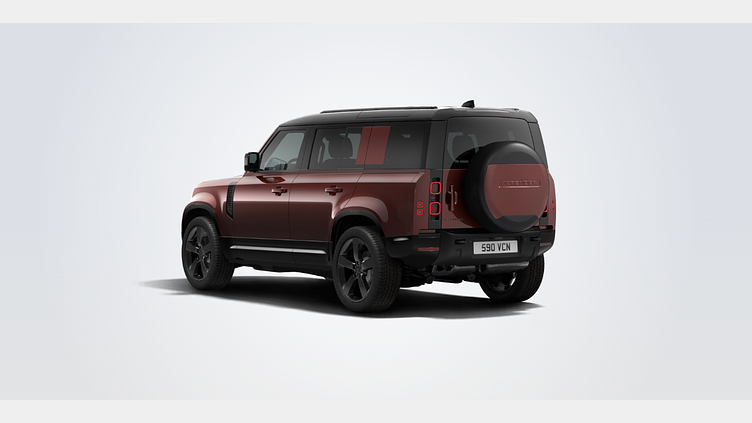 2025 New Land Rover Defender 110 Sedona Red 3.0 litre i6D​ Defender 110 3.0D 250PS AWD Auto Sedona Edition