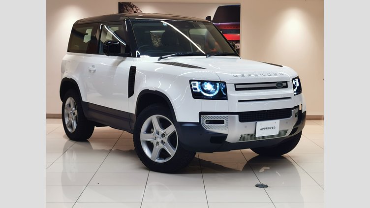 2024 認定中古車 Land Rover Defender 90 フジホワイト P300 AWD（AT） SE