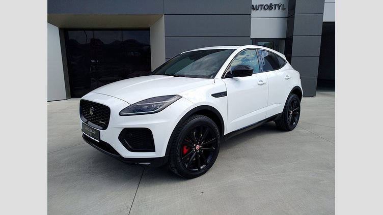 2022 Approved/Jazdené Jaguar E-Pace Fuji White 2,0 I4 200PS MHEV  R-Dynamic Black AWD Auto