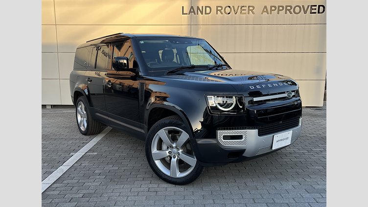 2024 認定中古車 Land Rover Defender 130 サントリーニブラック D300 AWD（AT） SE