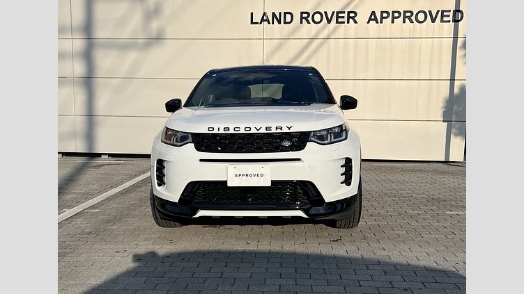 2024 認定中古車 Land Rover Discovery Sport フジホワイト D200マイルドハイブリッド（ディーゼル） 標準ホイール DYNAMIC SE