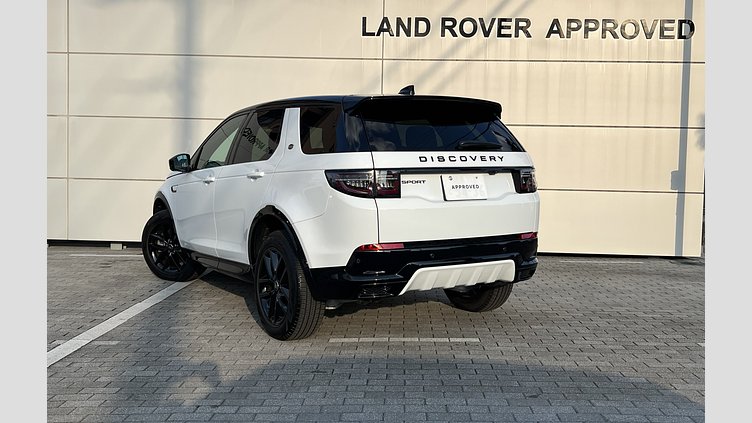2024 認定中古車 Land Rover Discovery Sport フジホワイト D200マイルドハイブリッド（ディーゼル） 標準ホイール DYNAMIC SE