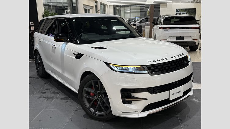 2024 認定中古車 Land Rover Range Rover Sport オストゥーニパールホワイト D300マイルドハイブリッド スタンダードホイールベース Dynamic SE
