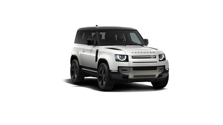 2025 Nuevo Land Rover Defender 90 Fuji White P400 Gasolina MHEV X-Dynamic SE