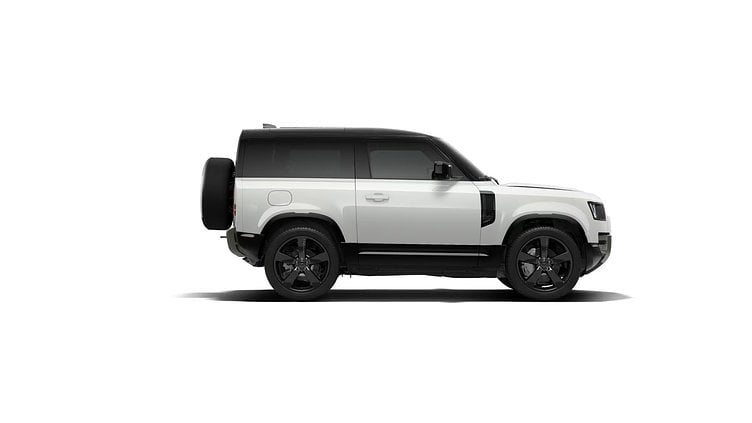 2025 Nuevo Land Rover Defender 90 Fuji White P400 Gasolina MHEV X-Dynamic SE