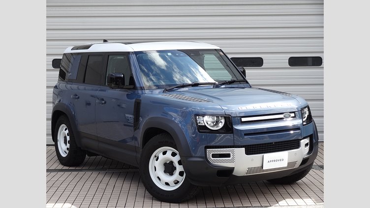 2020 認定中古車 Land Rover Defender 110 タスマンブルー P300 AWD（AT） 300PS