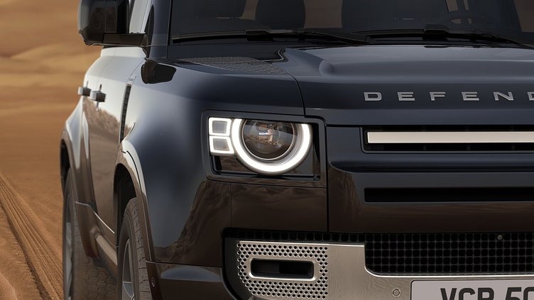 2024 認定中古車 Land Rover Defender 110 サントリーニブラック P300 AWD（AT） SE