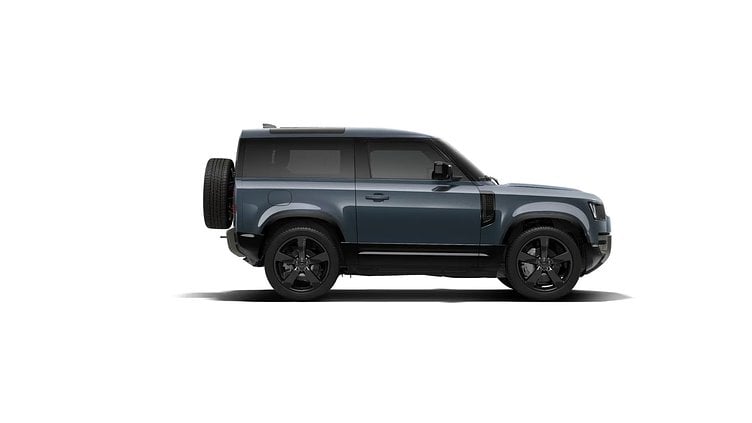 2025 新車 Land Rover Defender 90 タスマンブルー D350 ディーゼルマイルドハイブリッド X-Dynamic HSE