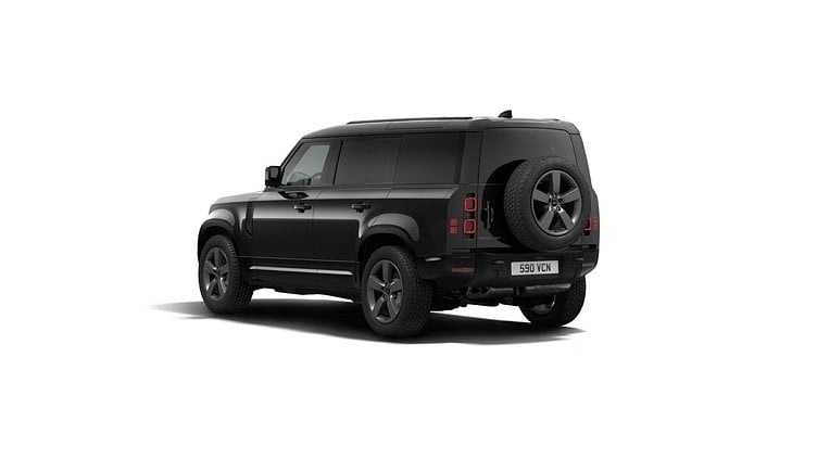 2025 Ny Land Rover Defender 110 Santorini Black 3.0 D250 Hard Top X-Dynamic SE