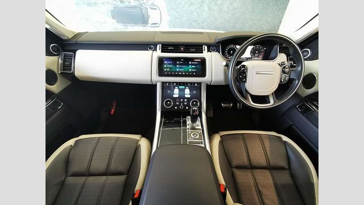 2020 認定中古車 Land Rover Range Rover Sport フジホワイト 3.0リッターI6ガソリン（400 PS） AUTOBIOGRAPHY DYNAMIC