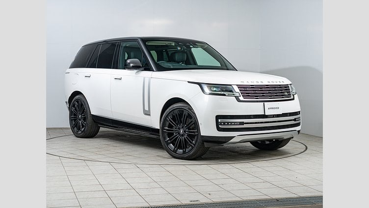 2023 認定中古車 Land Rover Range Rover オストゥーニパールホワイト D300 AWD MHEV（AT） スタンダードホイールベース AUTOBIOGRAPHY