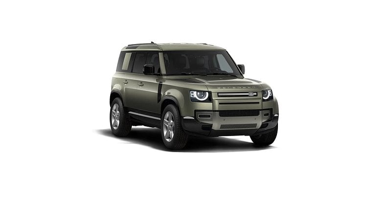 2025 Nowy Land Rover Defender 110 Pangea Green D200 X-Dynamic SE