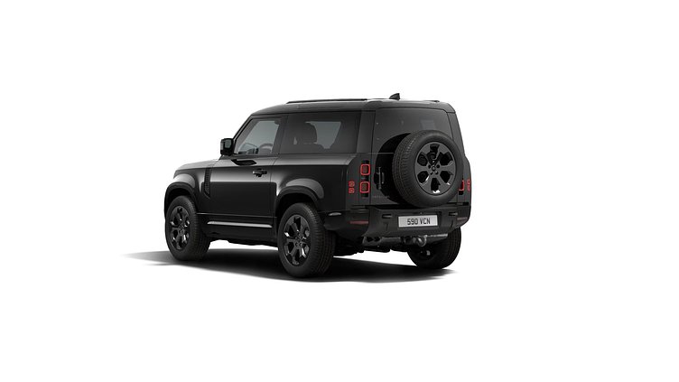 2025 Nowy Land Rover Defender 90 Santorini Black D250 X-Dynamic SE