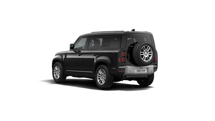 2025 New Land Rover Defender 110 Santorini Black P400 Petrol Mild Hybrid S