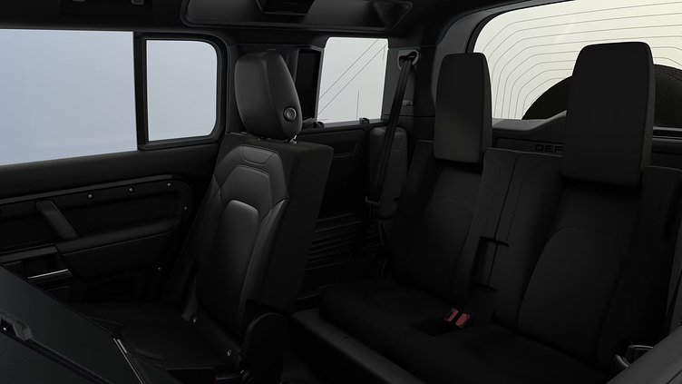 2025 New Land Rover Defender 110 Santorini Black P400 Petrol Mild Hybrid S