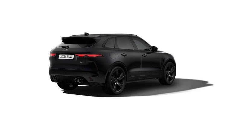 2025 New Jaguar F-Pace Ligurian Black in Satin finish P575 PETROL SVR 575 EDITION