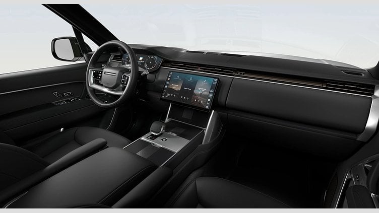2025 Nowy Land Rover Range Rover Czarny Santorini Black P530 STANDARD WHEELBASE (SWB) Autobiography