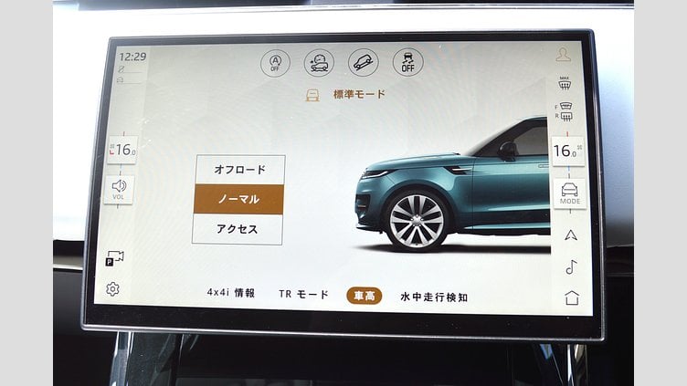 2024 認定中古車 Land Rover Range Rover Sport サントリーニブラック D300マイルドハイブリッド スタンダードホイールベース Dynamic SE