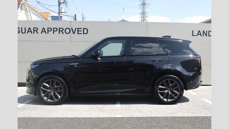 2024 認定中古車 Land Rover Range Rover Sport サントリーニブラック D300マイルドハイブリッド スタンダードホイールベース Dynamic SE