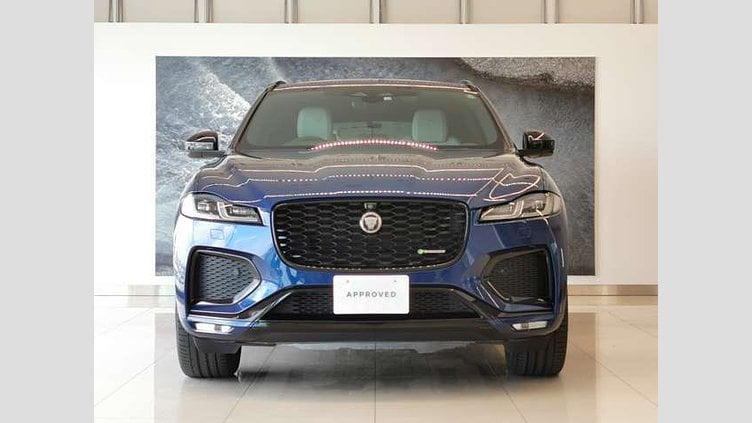 2022 認定中古車 Jaguar F-Pace ブルーファイアブルー P250 AWD（オートマチック） R-DYNAMIC BLACK