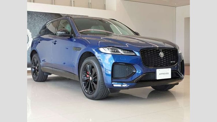 2022 認定中古車 Jaguar F-Pace ブルーファイアブルー P250 AWD（オートマチック） R-DYNAMIC BLACK