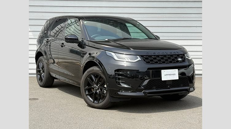 2024 認定中古車 Land Rover Discovery Sport サントリーニブラック D200マイルドハイブリッド（ディーゼル） 標準ホイール DYNAMIC SE