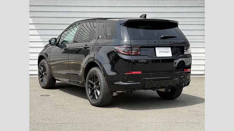 2024 認定中古車 Land Rover Discovery Sport サントリーニブラック D200マイルドハイブリッド（ディーゼル） 標準ホイール DYNAMIC SE
