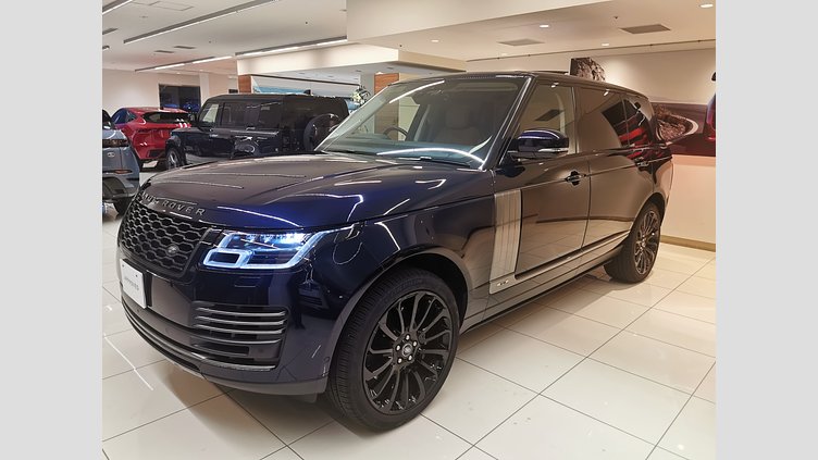 2021 認定中古車 Land Rover Range Rover ポルトフィーノブルー 5.0リッターV8スーパーチャージド 525PS ガソリン ロングホイールベース AUTOBIOGRAPHY