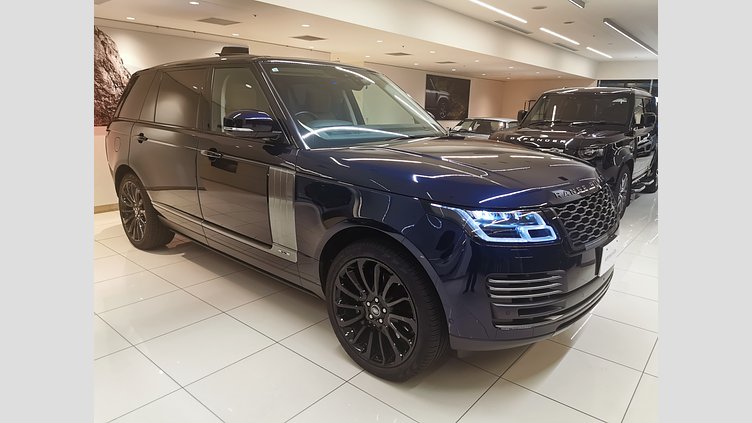 2021 認定中古車 Land Rover Range Rover ポルトフィーノブルー 5.0リッターV8スーパーチャージド 525PS ガソリン ロングホイールベース AUTOBIOGRAPHY