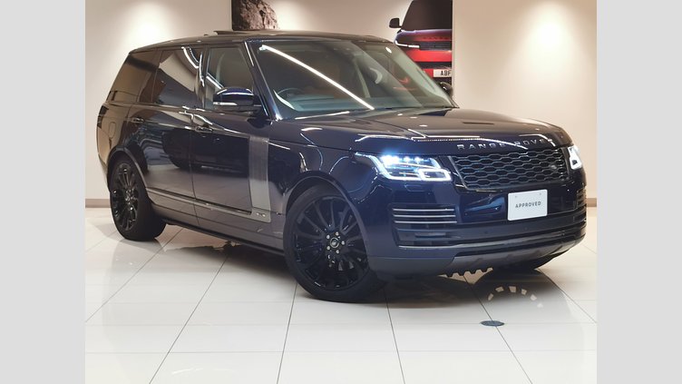 2021 認定中古車 Land Rover Range Rover ポルトフィーノブルー 5.0リッターV8スーパーチャージド 525PS ガソリン ロングホイールベース AUTOBIOGRAPHY