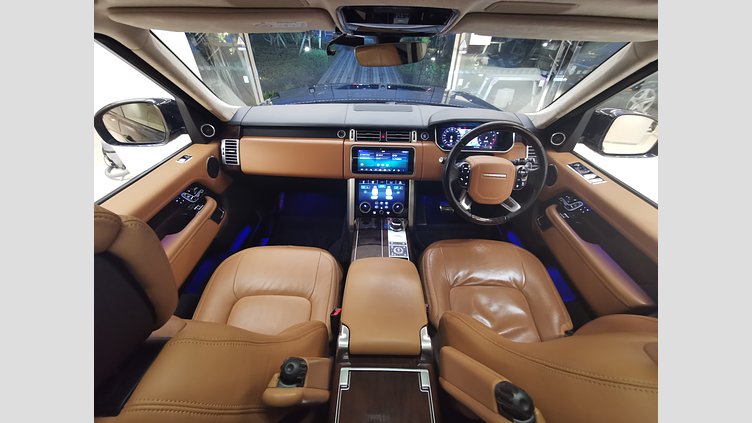 2021 認定中古車 Land Rover Range Rover ポルトフィーノブルー 5.0リッターV8スーパーチャージド 525PS ガソリン ロングホイールベース AUTOBIOGRAPHY