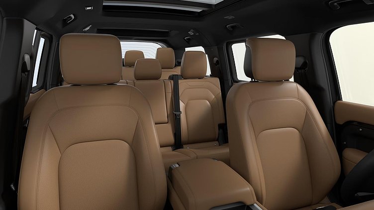 2025 Mới Land Rover Defender 130 Đen Santorini 3.0 P400 X-Dynamic SE