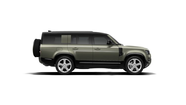 2025 Mới Land Rover Defender 130 Xanh lá Pangea P400 Xăng Hybrid điện nhẹ (MHEV) X-Dynamic SE