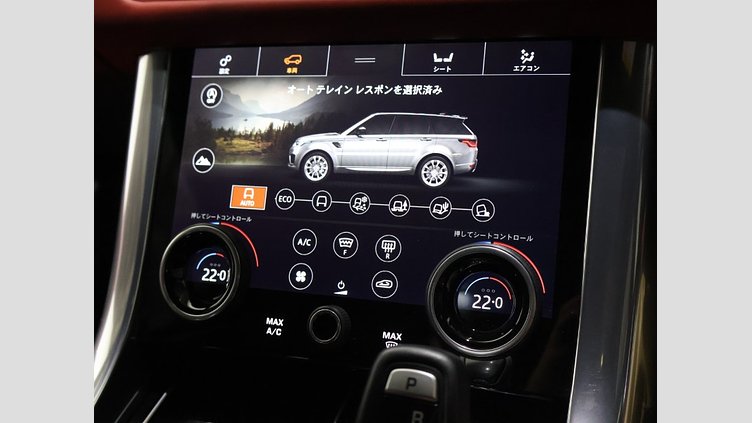 2020 認定中古車 Land Rover Range Rover Sport サントリーニブラック 3.0リッターTDV6ディーゼル（258 PS） HSE DYNAMIC