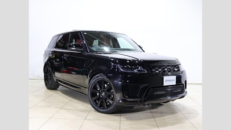 2020 認定中古車 Land Rover Range Rover Sport サントリーニブラック 3.0リッターTDV6ディーゼル（258 PS） HSE DYNAMIC