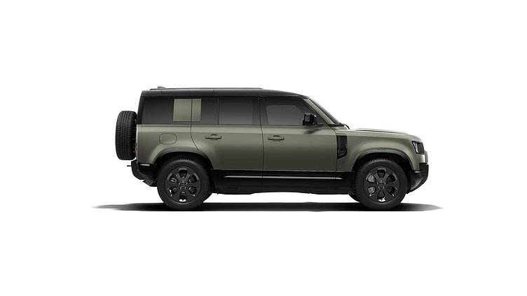 2025 нови автомобили Land Rover Defender 110 Pangea Green D300 X-Dynamic HSE