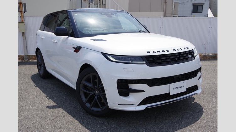 2024 認定中古車 Land Rover Range Rover Sport オストゥーニパールホワイト D300マイルドハイブリッド スタンダードホイールベース Dynamic HSE
