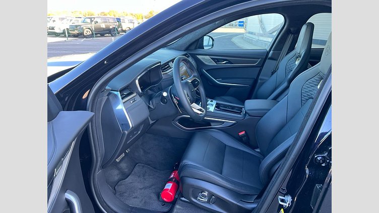 2023 Approved Jaguar F-Pace Ligurian Black 5.0 V8 S/C 550 CP SVR 1988