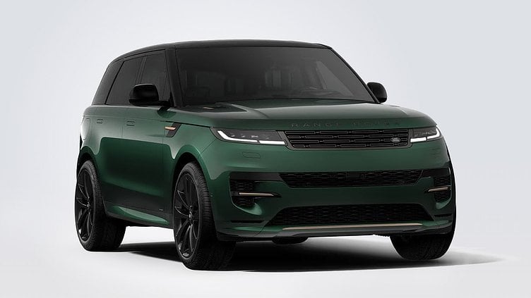 2025 SKLADOVÉ VOZIDLÁ Land Rover Range Rover Sport British Racing Green - Gloss finish P530  Autobiography AWD P530