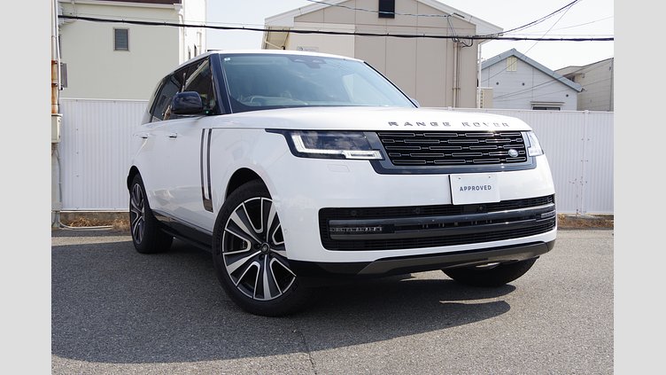 2025 認定中古車 Land Rover Range Rover オストゥーニパールホワイト（お取り扱いの有無については正規ディーラーにお問い合わせください） P550 AWD PHEV（AT） スタンダードホイールベース Autobiography