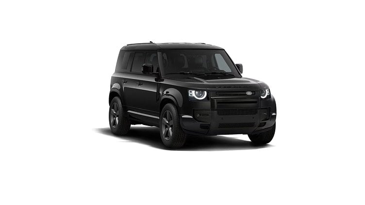 2025 SKLADOVÉ VOZIDLÁ Land Rover Defender 110 Santorini Black D250 AWD X-Dynamic SE