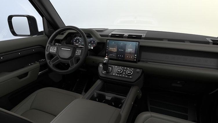2025 SKLADOVÉ VOZIDLÁ Land Rover Defender 110 Santorini Black D250 AWD X-Dynamic SE